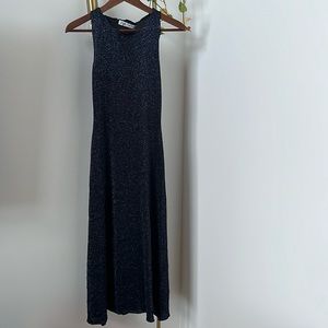NWT Zara fit and flare shimmer dress